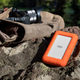 LaCie’s Rugged line of drives can withstand drops, water, and some serious crushing force, and come in a number of sizes and connection types.